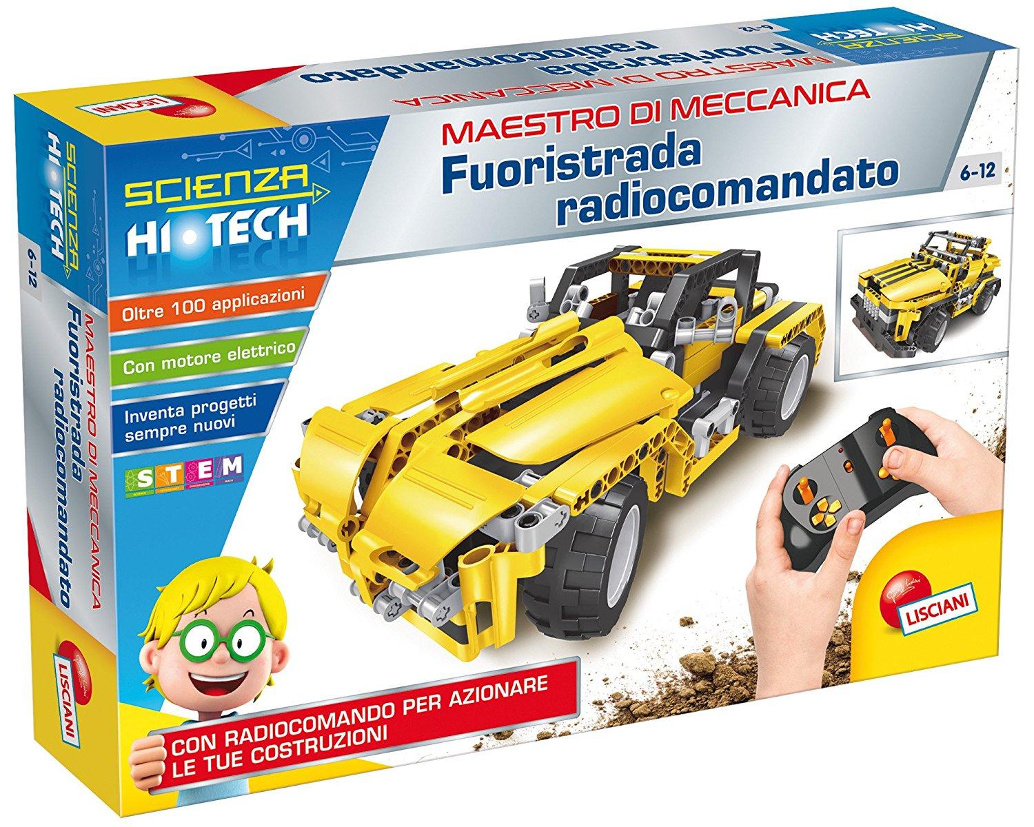 LISCIANI GIOCHI SCIENZA HI-TECH COSTRUZIONI FUORISTRADA RADIOCOMANDATO 63857