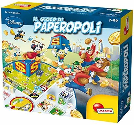 LISCIANI GIOCHI DISNEY IL GIOCO DI PAPEROPOLI 68111