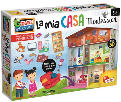 LISCIANI GIOCHI MONTESSORI MAXI LA MIA CASA 72477