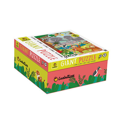 LUDATTICA GIANT PUZZLE - LA GIUNGLA 74853