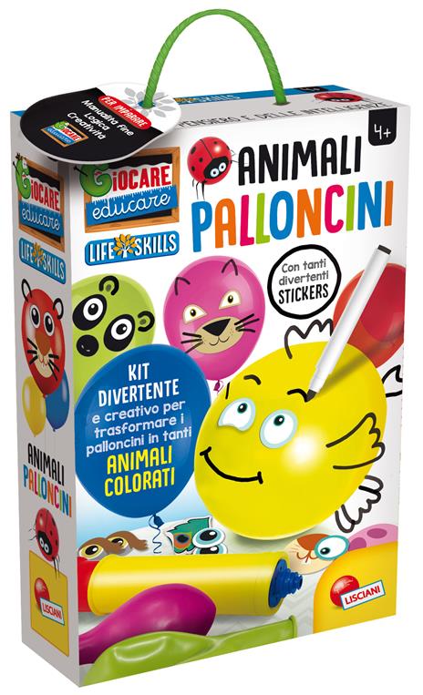 LISCIANI GIOCHI LIFE SKILLS ANIMALI PALLONCINI 80175