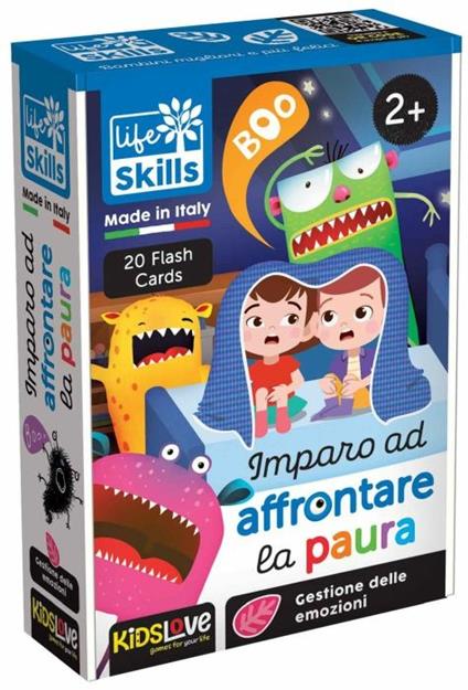 LISCIANI GIOCHI LIFE SKILLS CARDS IMPARO A SUPERARE LA PAURA 84180