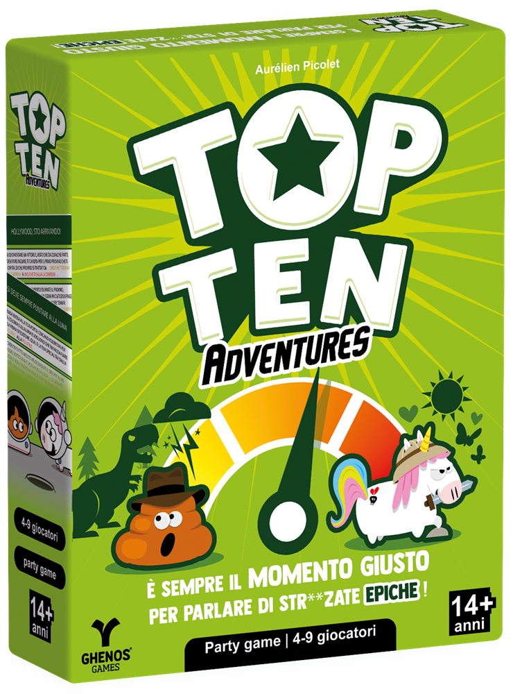 GHENOS GAMES TOP TEN ADVENTURES GH£348