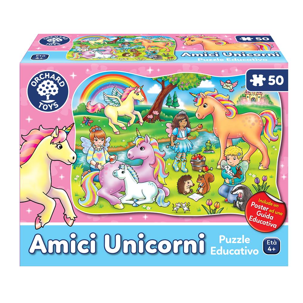 ORCHARD AMICI UNICORNI - PUZZLE 50 PZ ORC0291