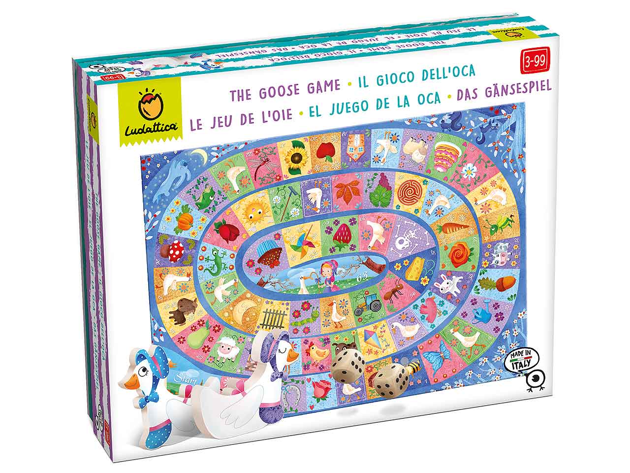 LUDATTICA FAMILY GAME - IL GIOCO DELL'OCA 21368