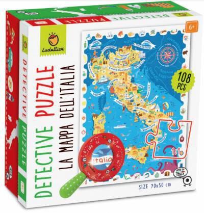 LUDATTICA LA MAPPA D'ITALIA SECRET PUZZLE 108PZ 22174