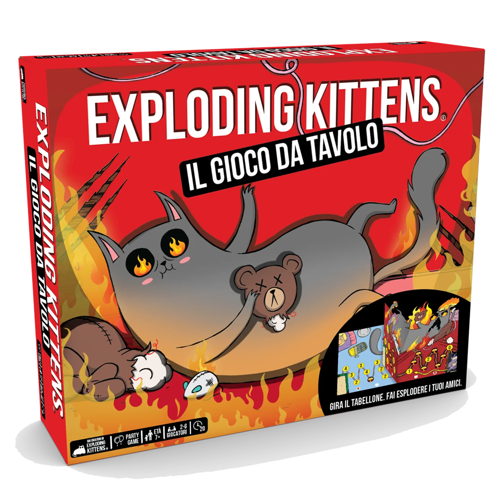 ASMODEE EXPLODING KITTENS - IL GIOCO DA TAVOLO 8682
