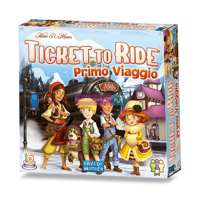 ASMODEE 8516 TICKET TO RIDE PRIMO VIAGGIO