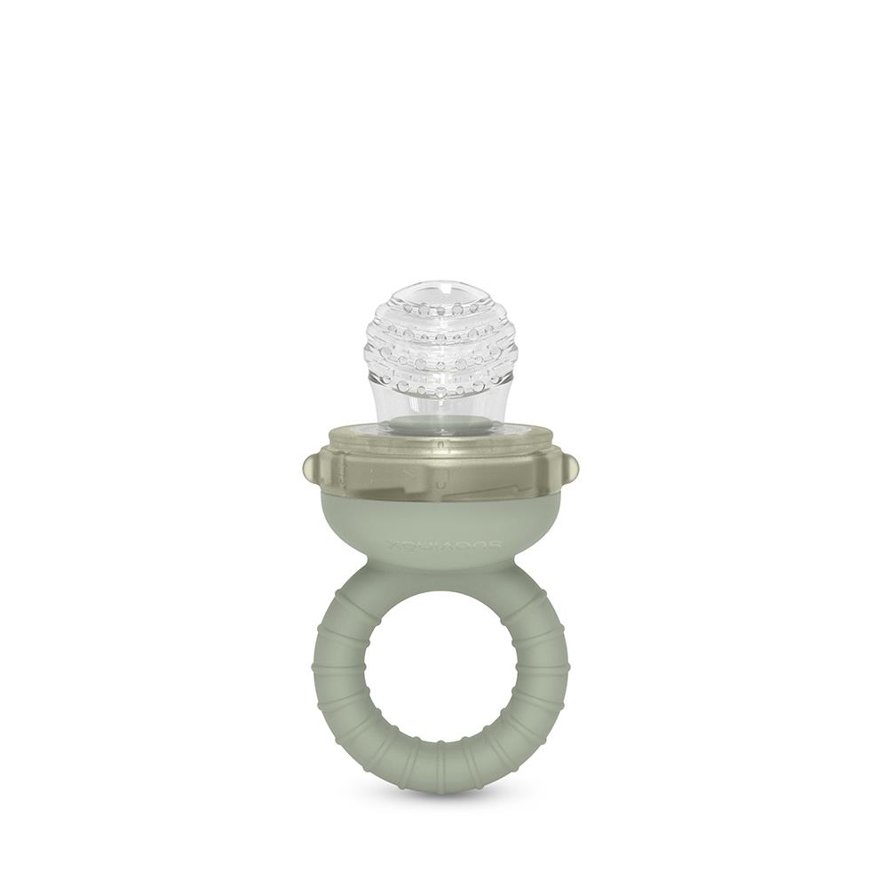 CIUCCIO ANTISOFFOCO PER SVEZZAMENTO 2 IN 1 COLOR VERDE