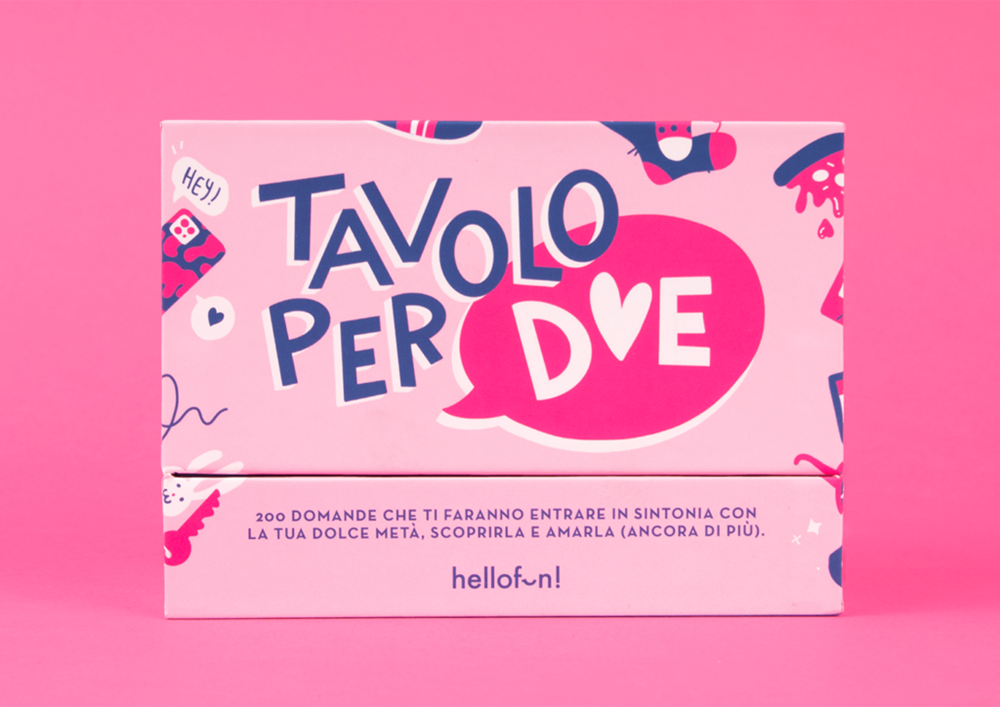 HELLOFUN TAVOLO PER DUE