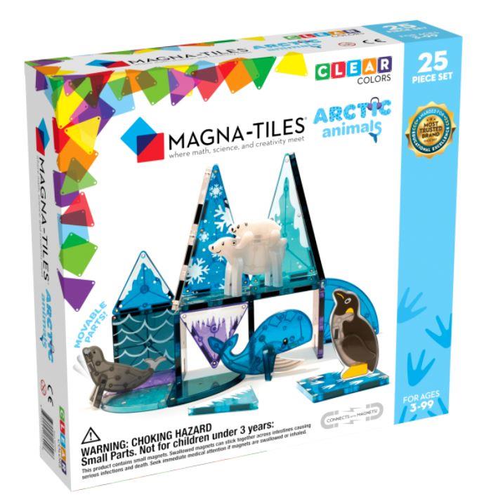 L'ORSOMAGO MAGNA TILES ARCTIC ANIMALS 25 ELEMENTI 21125