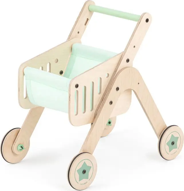 MAMATOYZ CARRELLO PRIMI PASSI TRIO SHOPPER MENTA 04TSHP