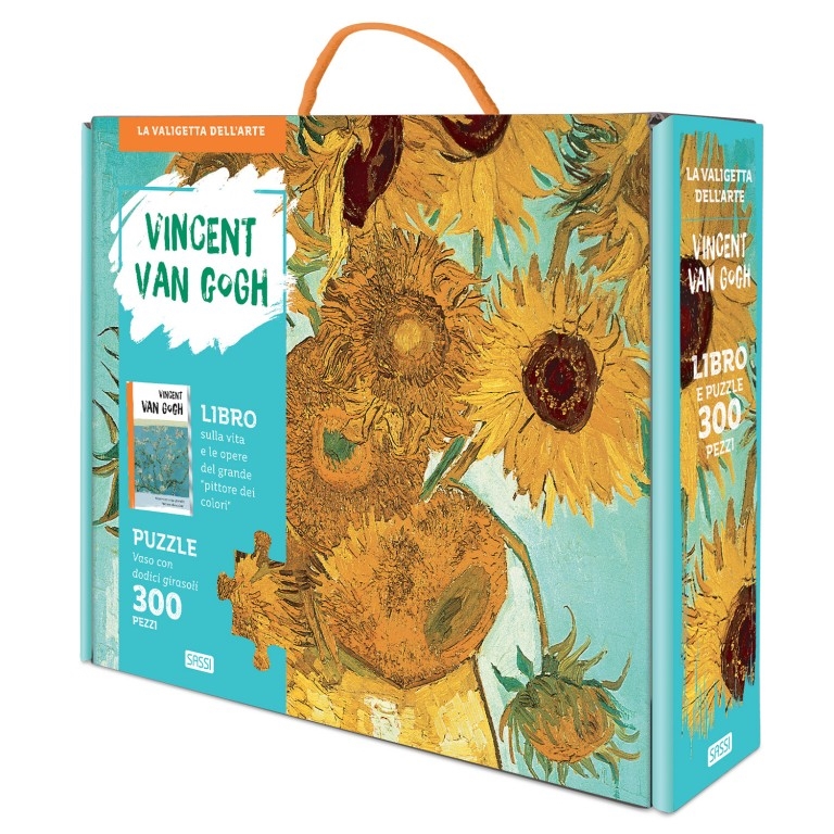 SASSI EDITORE LA VALIGETTA DELL'ARTE. VAN GOGH. VASO CON DODICI GIRASOLI