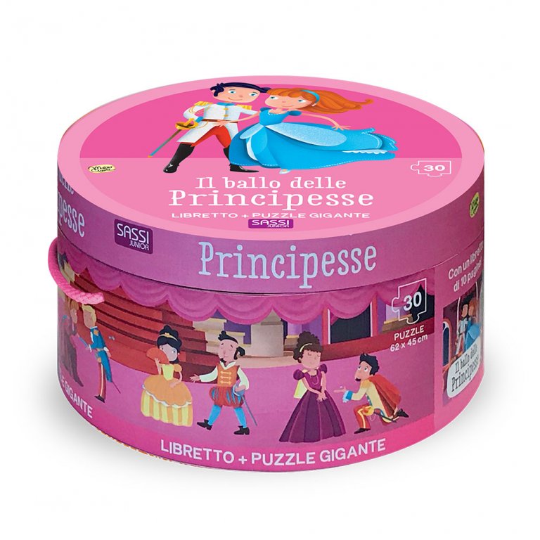 SASSI EDITORE ROUND BOX - IL BALLO DELLE PRINCIPESSE