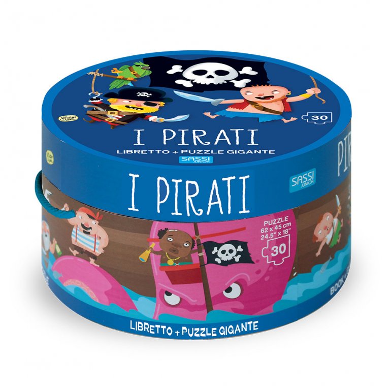 SASSI EDITORE ROUND BOXES - I PIRATI