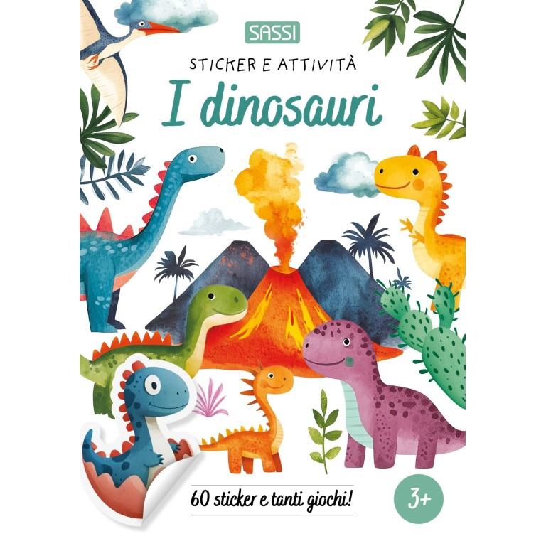 SASSI EDITORE ACTIVITY BOOKS BOTANICAL - DINOSAURI