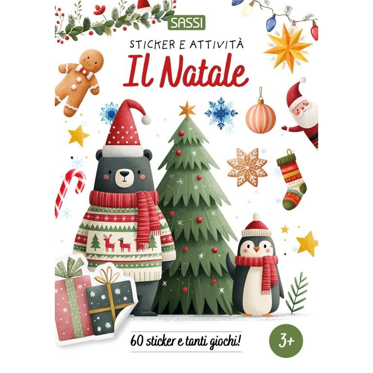 SASSI EDITORE ACTIVITY BOOKS STICKERS - IL NATALE