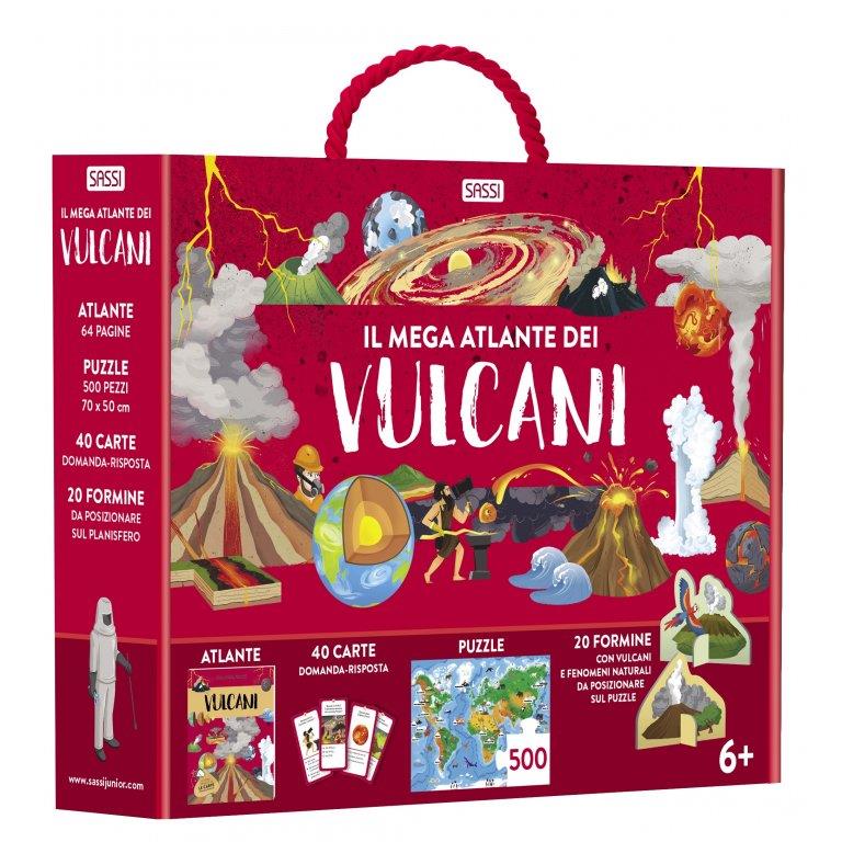 SASSI EDITORE IL MEGA ATLANTE DEI VULCANI