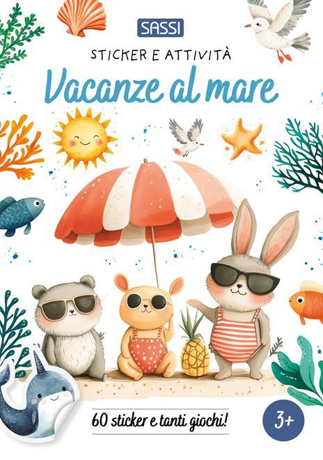 SASSI EDITORE ACTIVITY BOOKS BOTANICA VACANZE AL MARE - STICKER E ATTIVITÀ