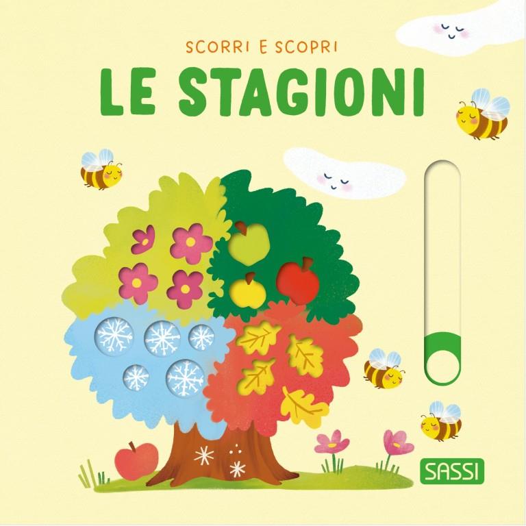 SASSI EDITORE BOARD BOOKS - SCOPRI E SCOPRI - LE STAGIONI