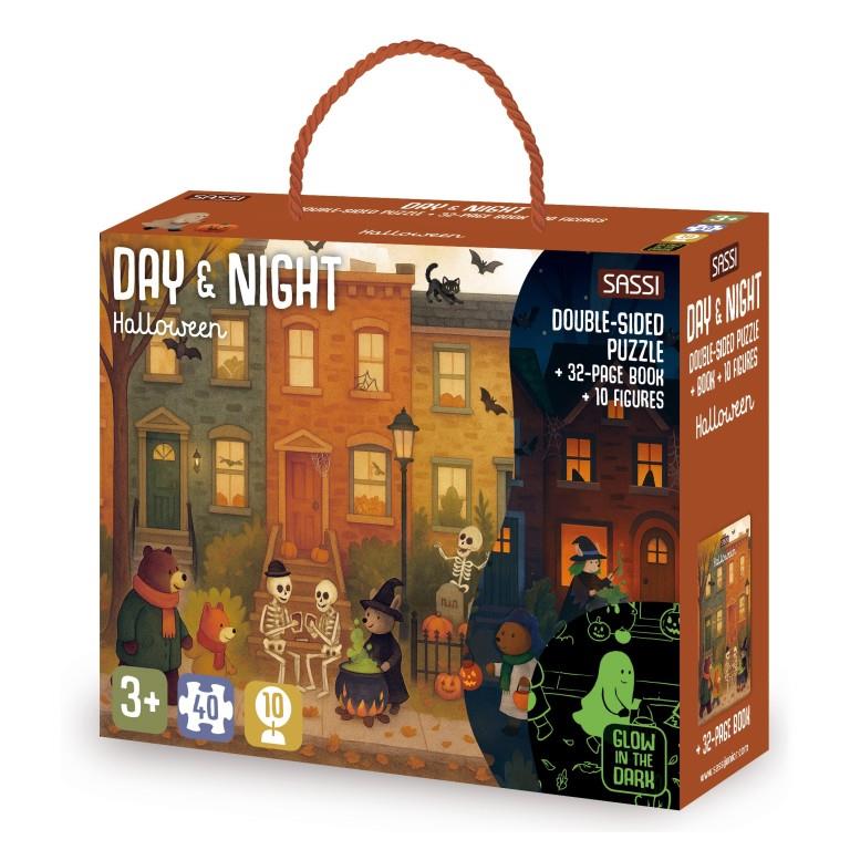 SASSI EDITORE PUZZLE GLOW IN THE DARK - HALLOWEEN