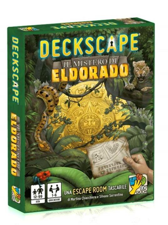 DAVINCI GIOCHI DECKSCAPE - IL MISTERO DI ELDORADO DVG5701