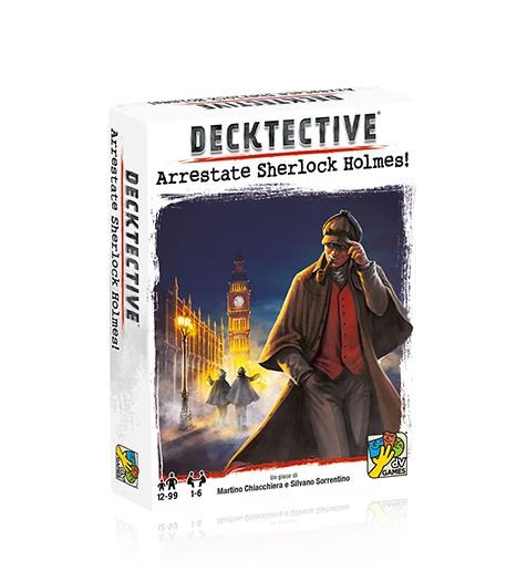 DAVINCI GIOCHI DECKTECTIVE - ARRESTATE SHERLOCK HOLMES! DVG5753