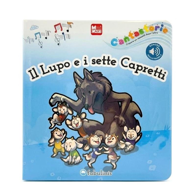 MARICART LIBRO CANTASTORIE IL LUPO E I 7 CAPRETTI ED. FABULINIS 770325