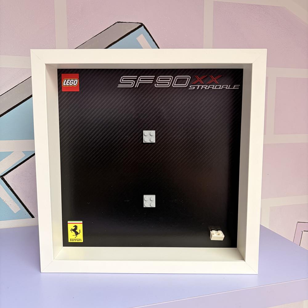 BRICK FRAME CORNICE CLASSIC FRAME PER SET LEGO SPEED CHAMPIONS FERRARI SF90XX STRADALE 77254