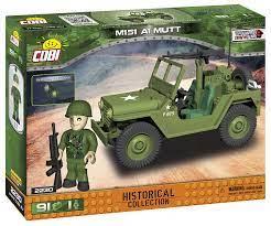 COBI Set Costruzioni M151 A1 Mutt - 75 Pezzi - Blocchi Stampati - Veicolo Militare In Scala